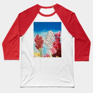 Alpinia P. Floral Baseball T-Shirt